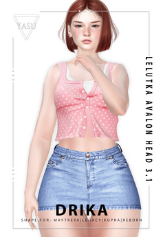 Second Life Marketplace - Shape Drika - LeLUTKA Avalon Head